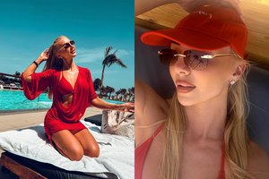 M. Kvietkutė Egipte kaitina kraują: prie baseino paviešintas nuotraukas įvertino ir mylimasis