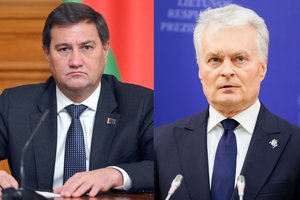 Po G. Nausėdos sąlygų – Baltarusijos diplomatijos vadovo atsakas