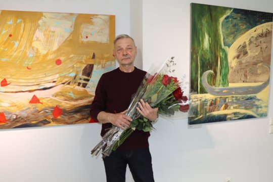 Gintaro Gesevičiaus paroda – savas atėjuonis ir jo kūrybinė išpažintis