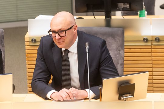Seimui pristatyta T. Davulio kandidatūra į Konstitucinio Teismo pirmininkus