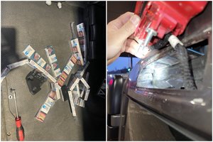 Baltarusiškų cigarečių slapta atsivežęs vyras patirs kosminių nuostolių – bus konfiskuotas 36 kartus brangesnis automobilis