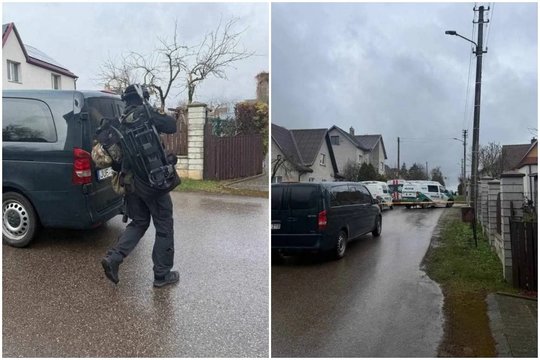 Kauno Sargėnuose dėl neeilinės situacijos iškviesti „Aro“ pareigūnai