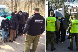 Iš Baltarusijos atėję ir pro Lietuvos pasieniečius prasmukę migrantai sučiupti Lenkijoje