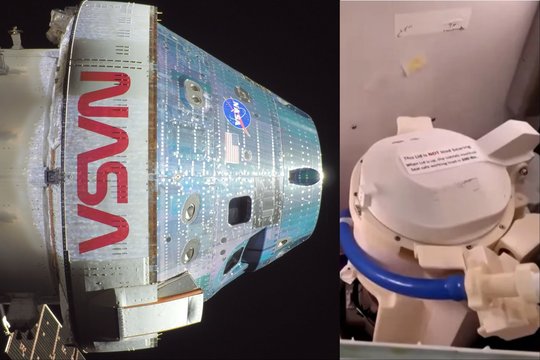 „Artemis 2“ astronautai vis dar susiduria su nemalonia problema