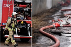 Šiaulių daugiabutyje kilus gaisrui apdegė vyras, evakuota 17 žmonių