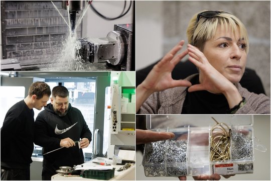 Visagine gamina vos įžiūrimas detales: dydis – kaip kruopa, o tikslumą matuoja nanometrais