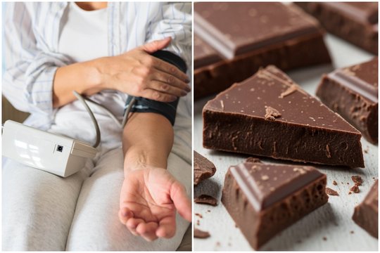 Kas nutiks, jei šokoladą valgysite kasdien: kraujospūdžio pokyčiai ir įspėjimas dėl kakavos kiekio