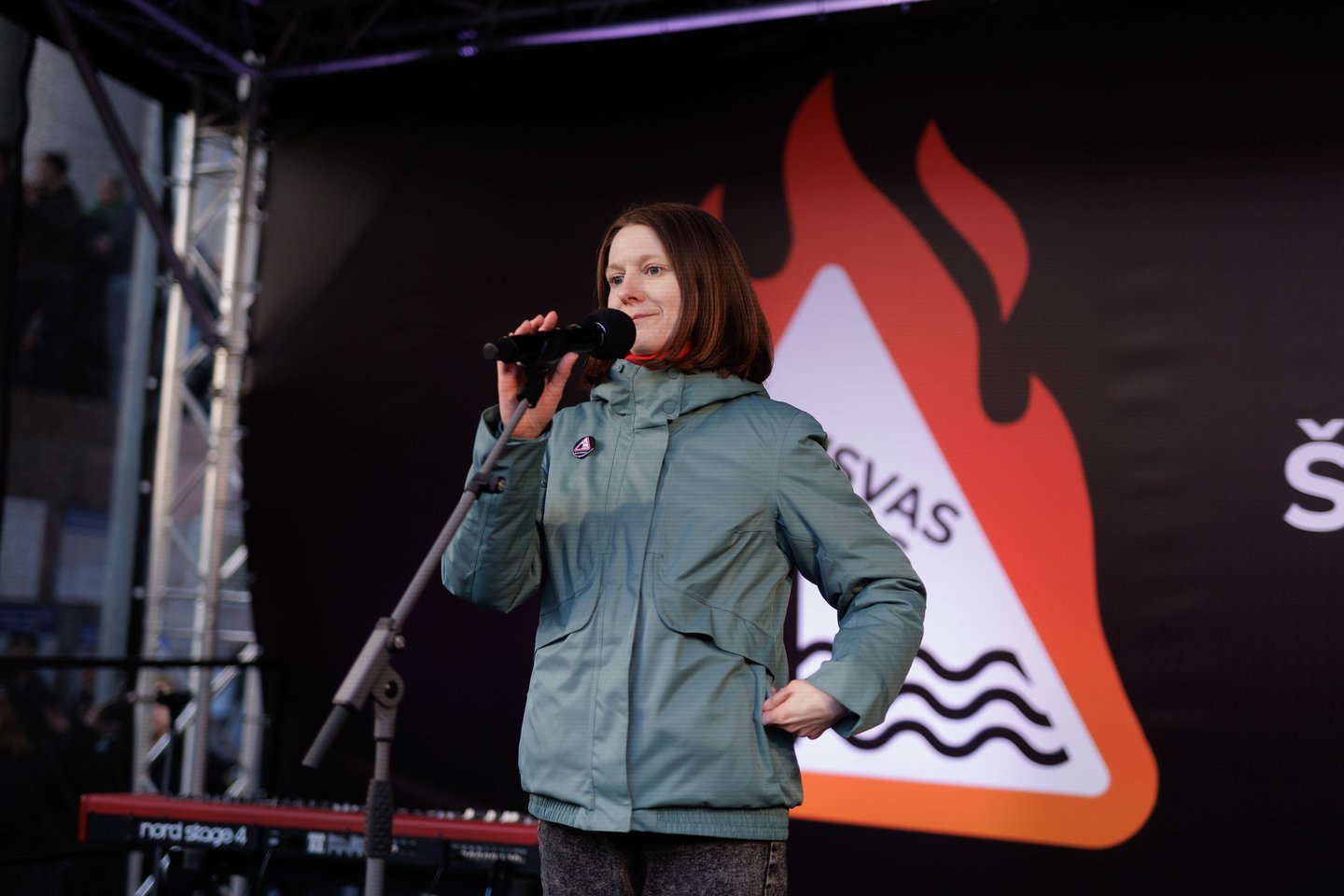 Protestas „Šalin rankas nuo laisvo žodžio! Nepasiduosime“.<br>V. Skaraičio nuotr.
