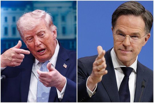 Po susitikimo su M. Rutte – nauja D. Trumpo tirada: NATO vadovas pasakė, ką išgirdo