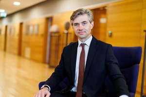 K. Budrys apie diskusijas dėl atstovavimo EVT: matau norą įmesti akmenį į tarpinstitucinius santykius