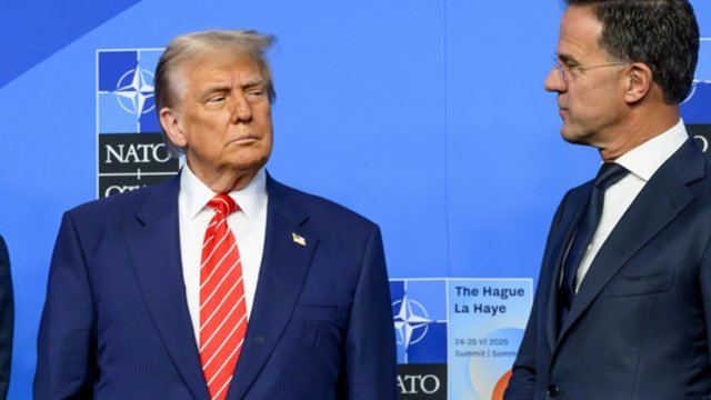 Iš D. Trumpo – nusivylimas NATO: pasitraukimas iš Aljanso išlieka mįsle