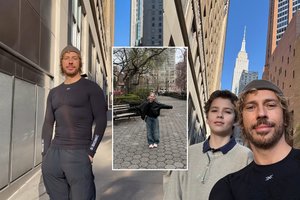 M. Galkinas Niujorke laiką leido su brangiais žmonėmis: gerbėjai pastebėjo tik vieną