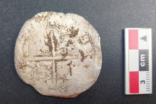 Sidabrinė moneta atskleidė pasmerktos kolonijos vietą