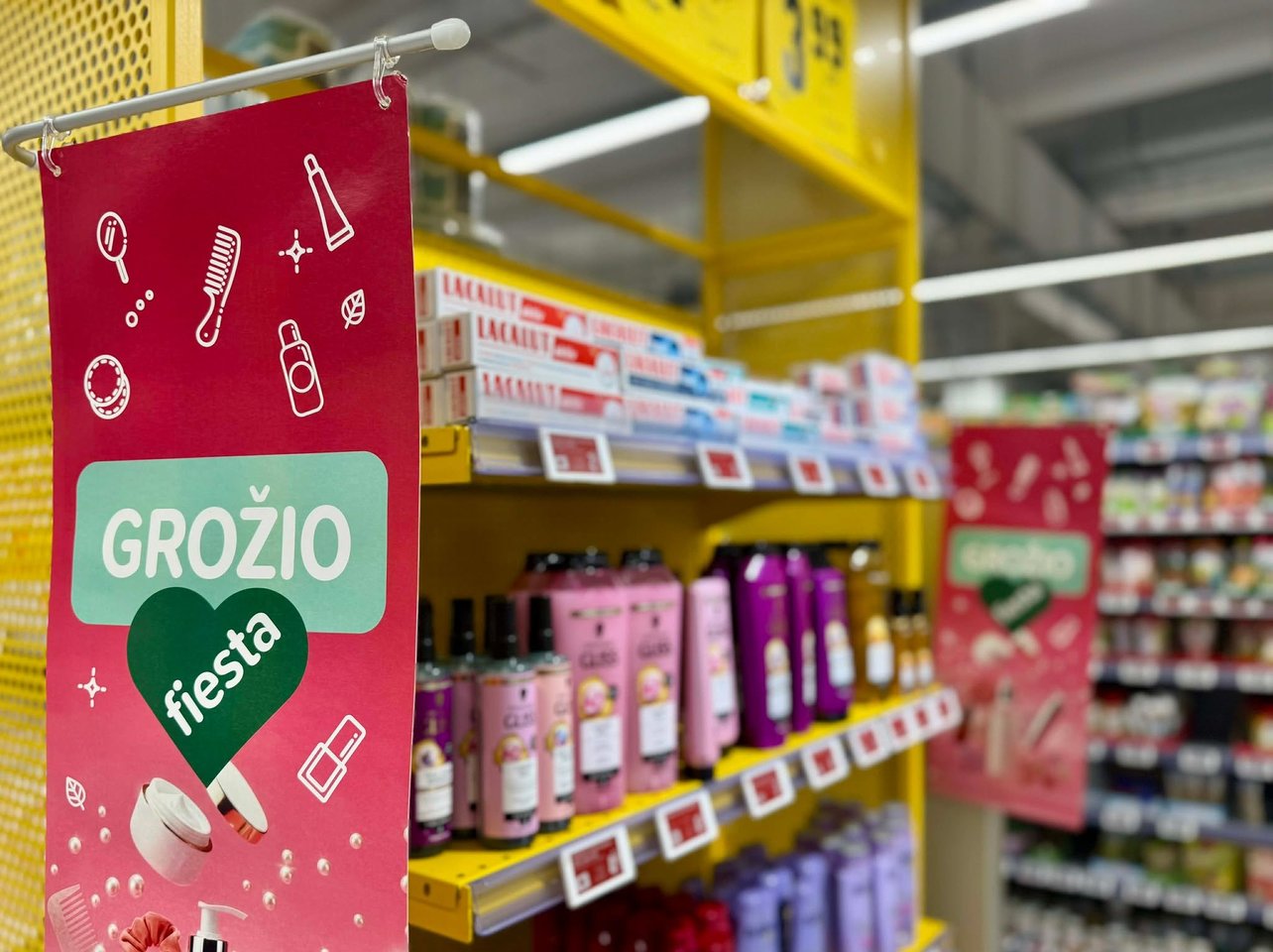  IKI parduotuvėse apsipirksite pigiau - prasidėjo Grožio fiesta.