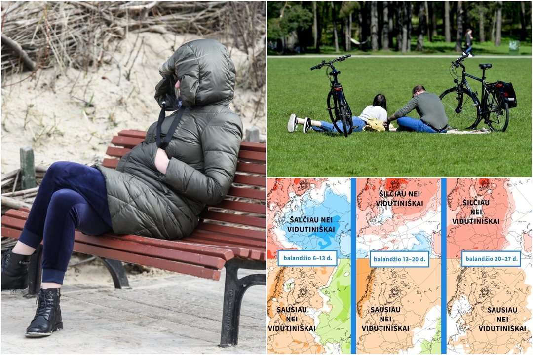 Klimatologo prognozėje – žinios balandžiui: kiek dar bus vėsu ir ar sulauksime šilumos