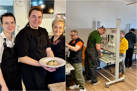 Elektrėnuose profesija įgyjama dirbant: kaip pameistrystė keičia profesinį mokymą