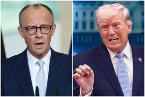 Iš F. Merzo – aiškus signalas D. Trumpui dėl NATO