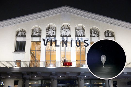 NKVC: dalis kontrabandinių balionų buvo nukreipti kone tiesiai į Vilniaus oro uostą