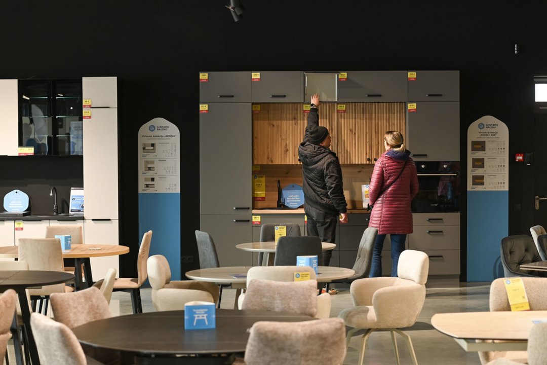  „Gintaro baldai“ Kaune duris atvėrė didžiausias tinklo salonas.