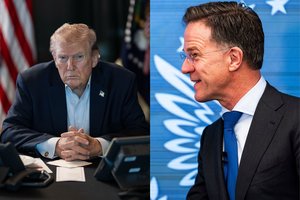 „Klostėsi šūdinai“: atskleidė D. Trumpo ir M. Rutte susitikimo užkulisius – liejosi emocijos