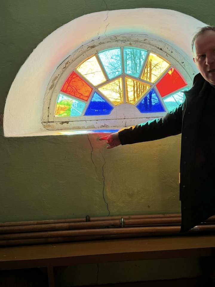 Kunigas Tomas Trečiokas Labūnavos Dievo Apvaizdos bei Vandžiogalos parapijoms vadovauja palyginti nuo 2022-ųjų.<br>Parapijos nuotr.