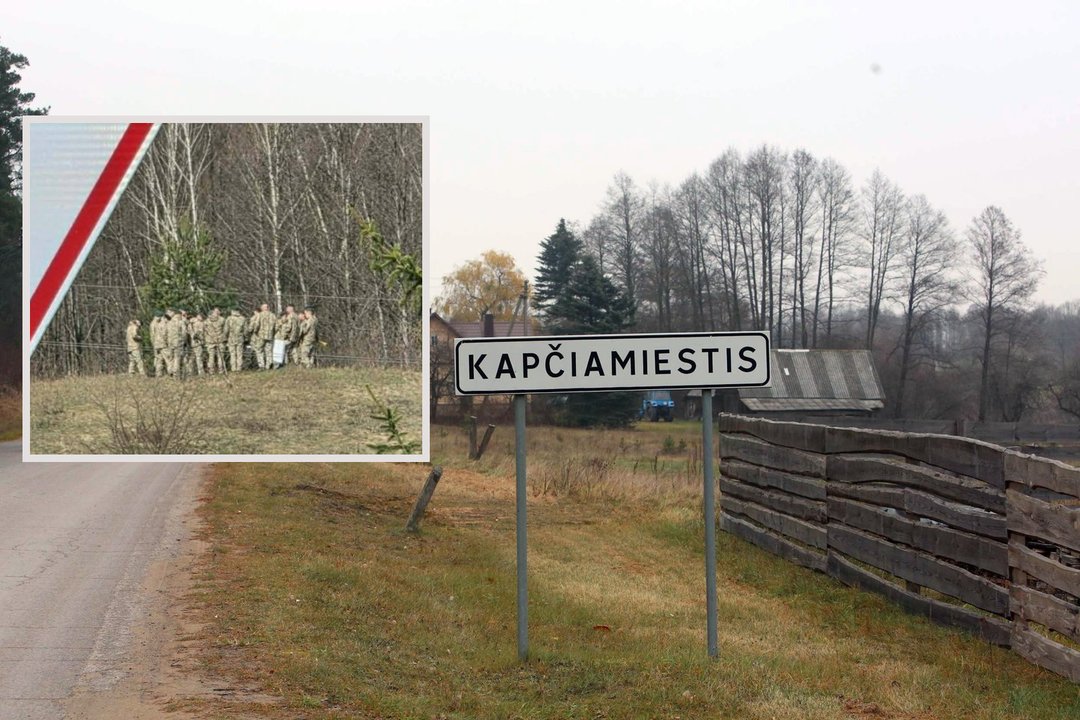 Paplitus nuotraukai su Kapčiamiestyje užfiksuotais kariais – kariuomenės paaiškinimas