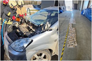 Muitininkai kontrabandą aptiko, tačiau ją iškrapštyti sugebėjo tik ugniagesiai