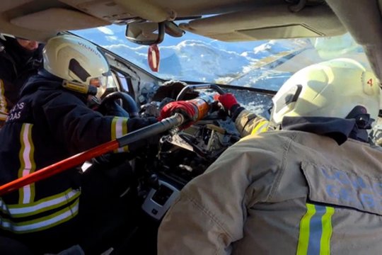 Neeilinė kontrabandos sulaikymo operacija: prireikė ir ugniagesių pagalbos