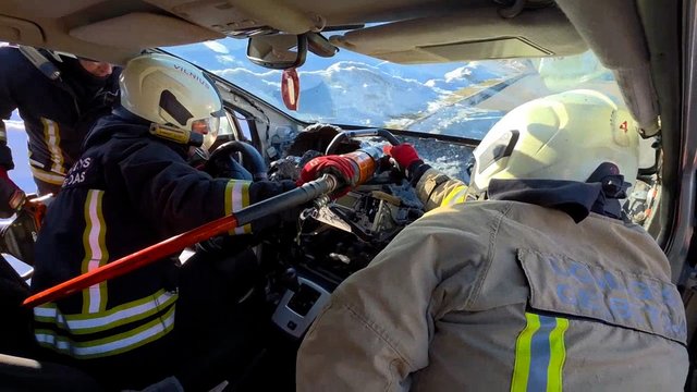 Neeilinė kontrabandos sulaikymo operacija: prireikė ir ugniagesių pagalbos