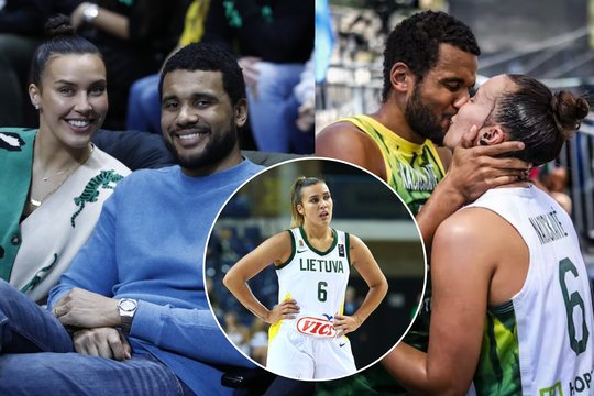 Krepšininkė K. Nacickaitė – apie gyvenimą su vyru tarp dviejų šalių: „Taip pasirinkome patys“