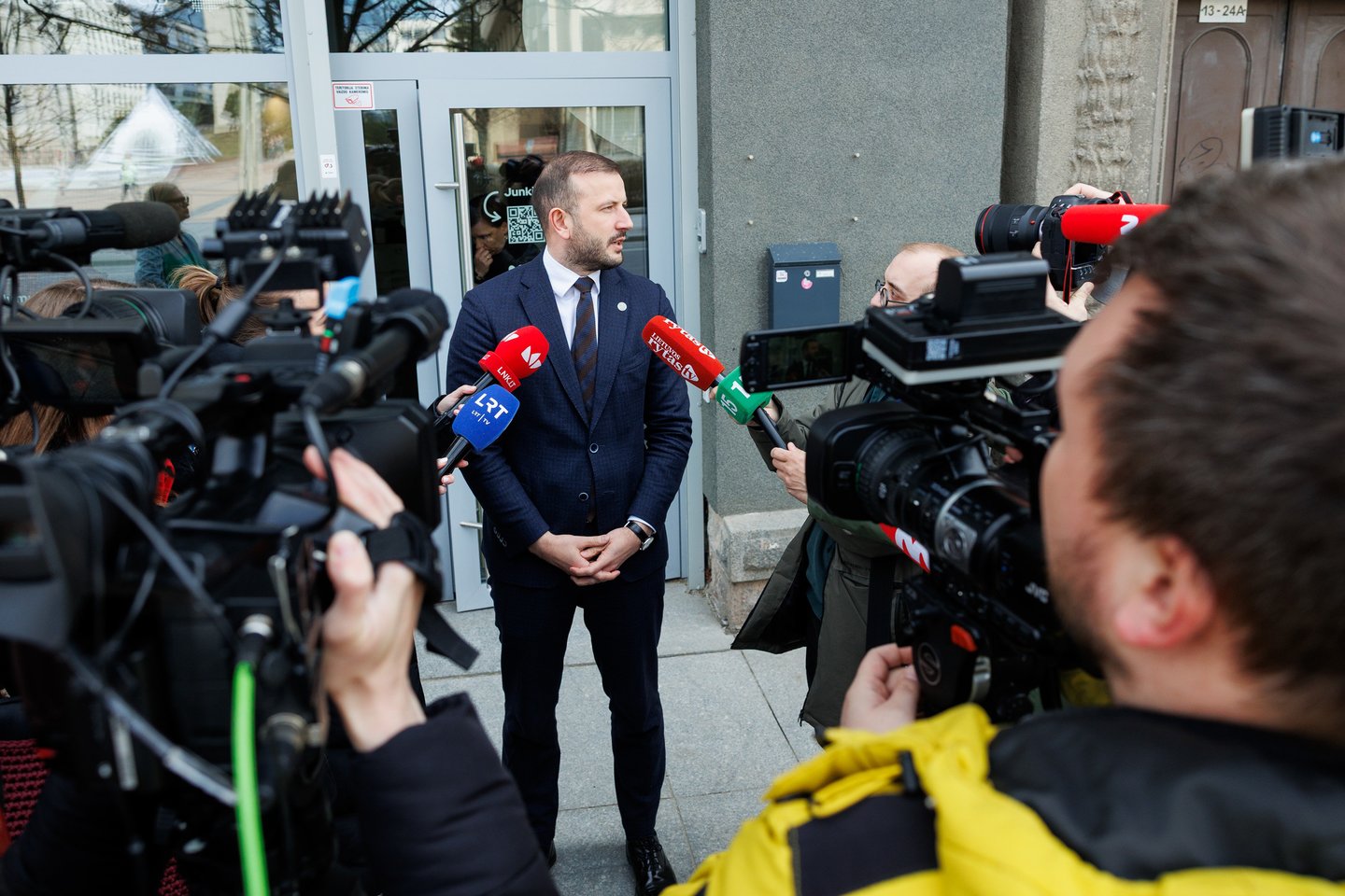 Demokratų sąjungos „Vardan Lietuvos“ valdybos posėdis.<br>T. Bauro nuotr.