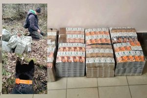 Atkaklus dzūkas su kontrabandinėmis cigaretėmis įkliuvo jau 13-a kartą – baudų niekada nemoka