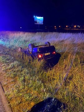 Tauragės rajone neblaivus karys sukėlė avariją