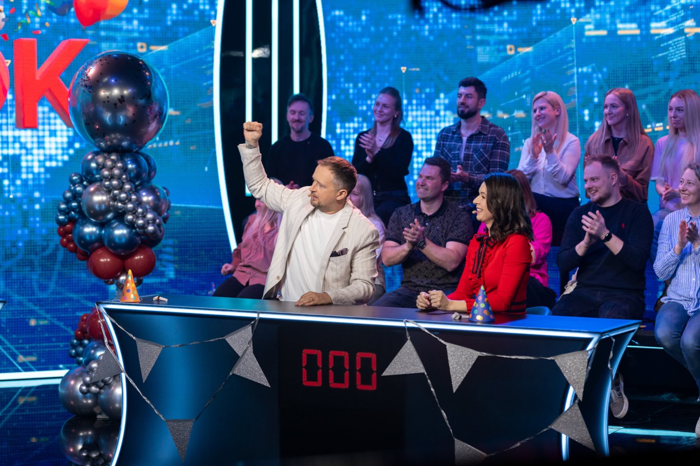 Laidos akimirkos.<br>V. Juzelėno nuotr.