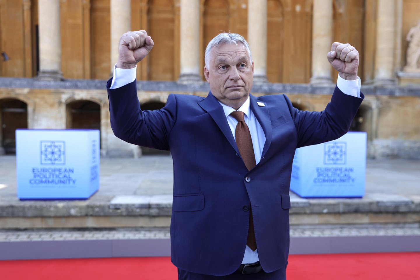 D.Trumpas žada pagalbą Vengrijos ekonomikai, jeigu V. Orbanas laimės rinkimus.<br>EPA- ELTA nuotr.