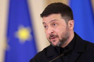 Karas Ukrainoje. V. Zelenskis: Ukraina siūlo Rusijai pratęsti paliaubas ir po Velykų