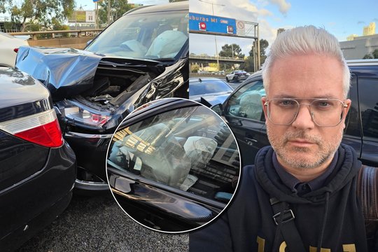 Edvardas Žičkus pateko į avariją: „Didelis šokas“