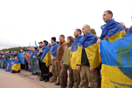 Prieš įsigaliojant Velykų paliauboms – Ukrainos ir Rusijos karo belaisvių apsikeitimas