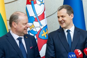 S. Malinauskas: „G. Palucko flangas su S. Skverneliu derina dalykus“