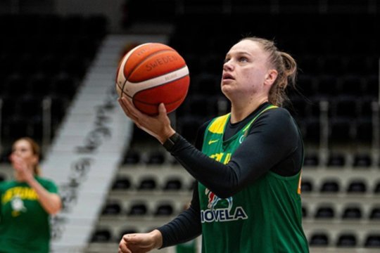 Šansas: dar viena lietuvė sulaukė galimybės praverti WNBA duris