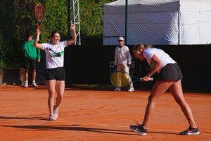 Fantastiška pergalė – Lietuvos tenisininkės nugalėjo Vokietiją