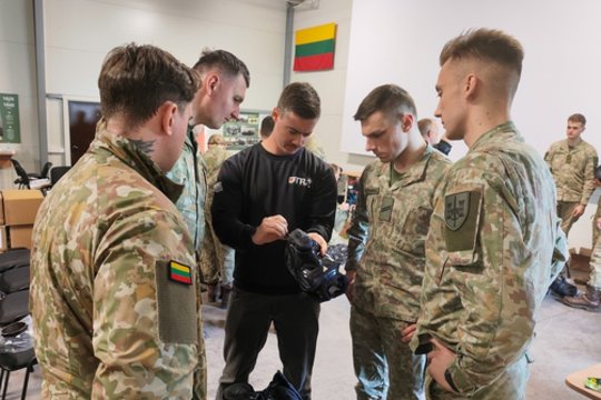 Plk. J. Vitkaus inžinerijos batalionas bendradarbiaudamas su JAV stiprina CBRB pajėgumus