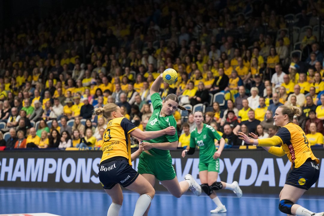 Europos čempionato atrankos turnyrą Lietuvos rankininkės baigė pralaimėjimu švedėms