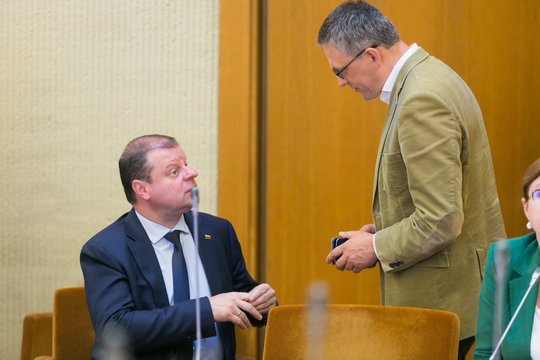 S. Skvernelio mandato klausime – intriga dėl sugrįžti galinčio politiko: „Turint galvoje, kokie jų santykiai...”