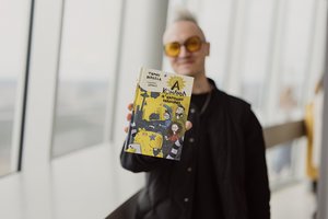 Televizijos bokštas, kapibara ir dar vienas nuotykis: Tomas Dirgėla pristatė naują knygą