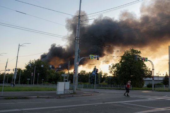 Karas Ukrainoje. Rusijos Dūma leido V. Putinui pulti bet kurią pasirinktą šalį