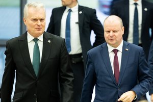 G. Nausėda: jeigu „Vardan Lietuvos“ nesusijusi su S. Skvernelio galimais pažeidimais, partija turi tai įrodinėti