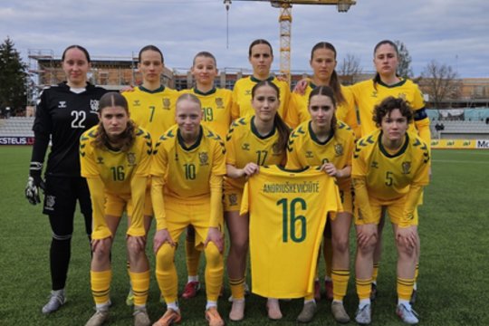 Merginų U19 rinktinė patyrė pralaimėjimą atrankos turnyro starte