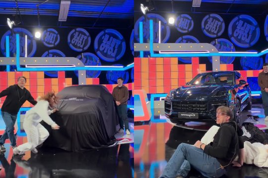 D. Belickaitės paviešintas vaizdelis iš „Teleloto“ užkulisių drebina internetą: sureagavo ir vyras