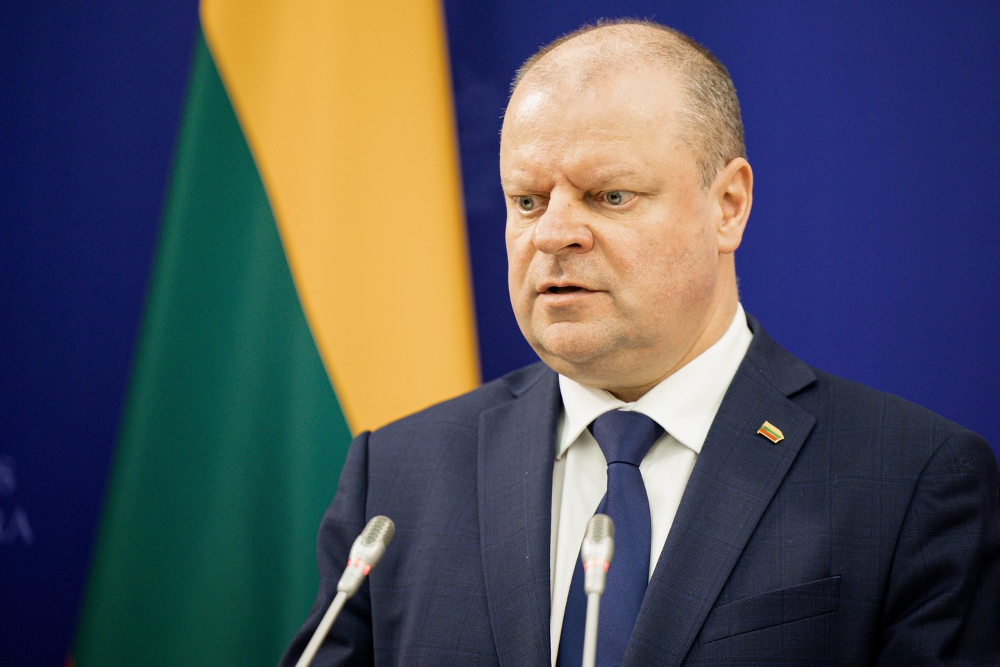 Saulius Skvernelis.<br>T.Bauro nuotr.